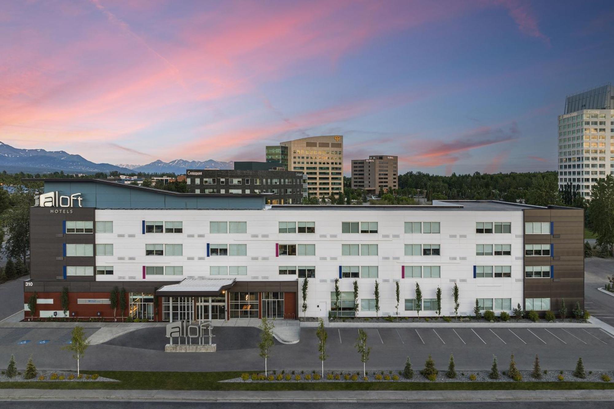 Aloft Anchorage Hotel Buitenkant foto