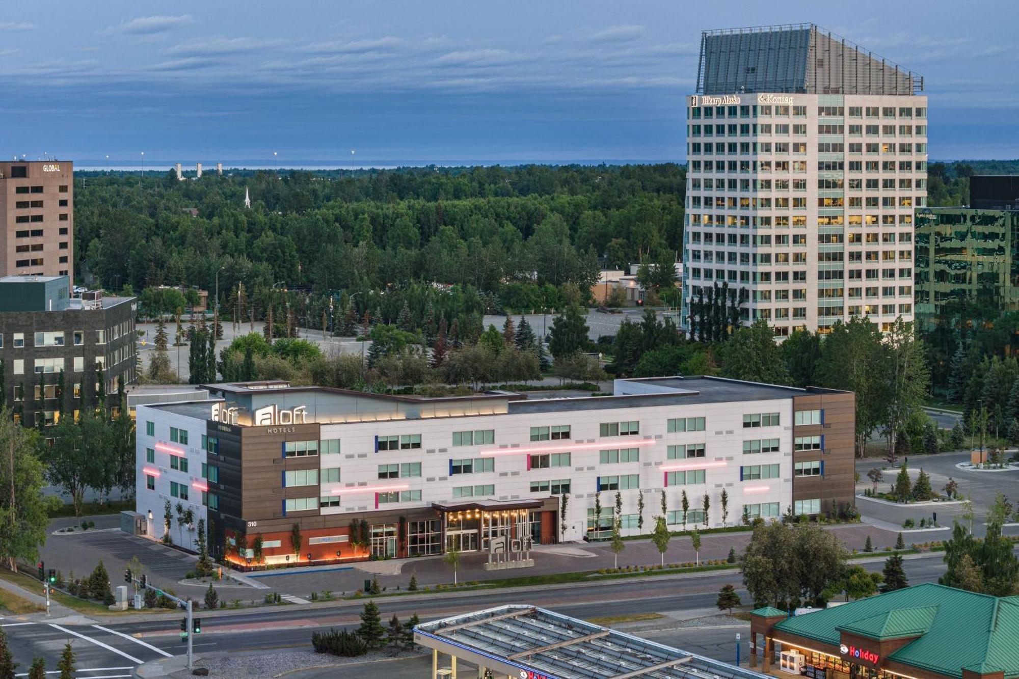 Aloft Anchorage Hotel Buitenkant foto